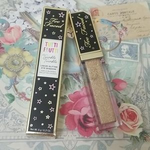 Too Faced Liquid Glitter Eyeshadow In Sweet Spot